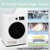 Washing Machine,  2.7 Cu.ft Steam Care & Overnight Dry, Washer and Dryer Combo, 24" Full-Automatic Washer 2