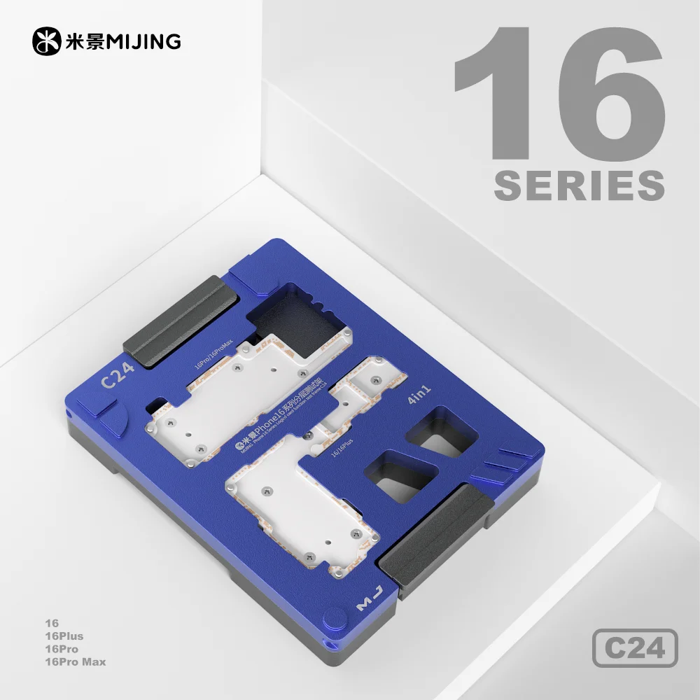 MiJing C22 C23 마더 보드 중간 레이어 테스터 플랫폼 C17 C21 C20 iPhone X-16Pro Max 로직 보드 하단 중간 프레임 수리