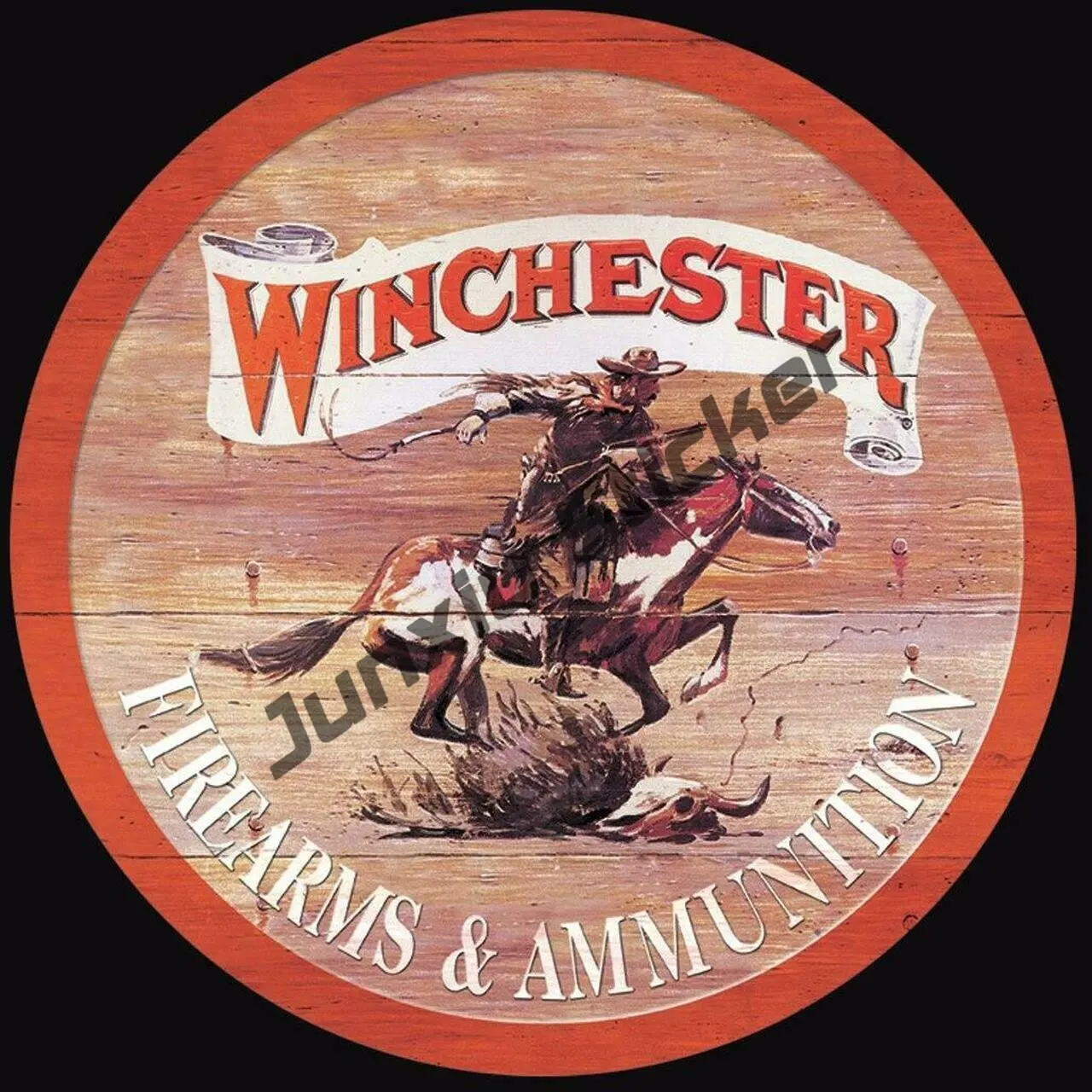 Winchester Rifles & Shotguns Vinyl Decal – 4” Tall X 7” Wide, Indoor/Outdoor, Brand New