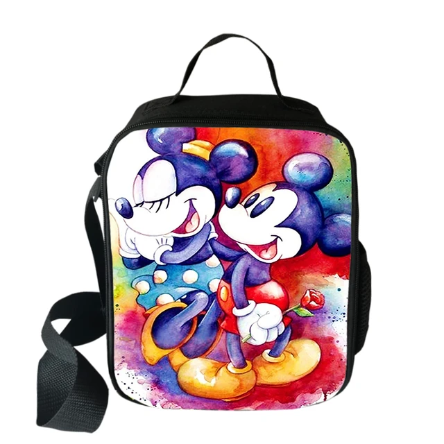 Trendy Apparel Shop Minnie Mouse Kids Girl's Insulated Lunch Box Bag 