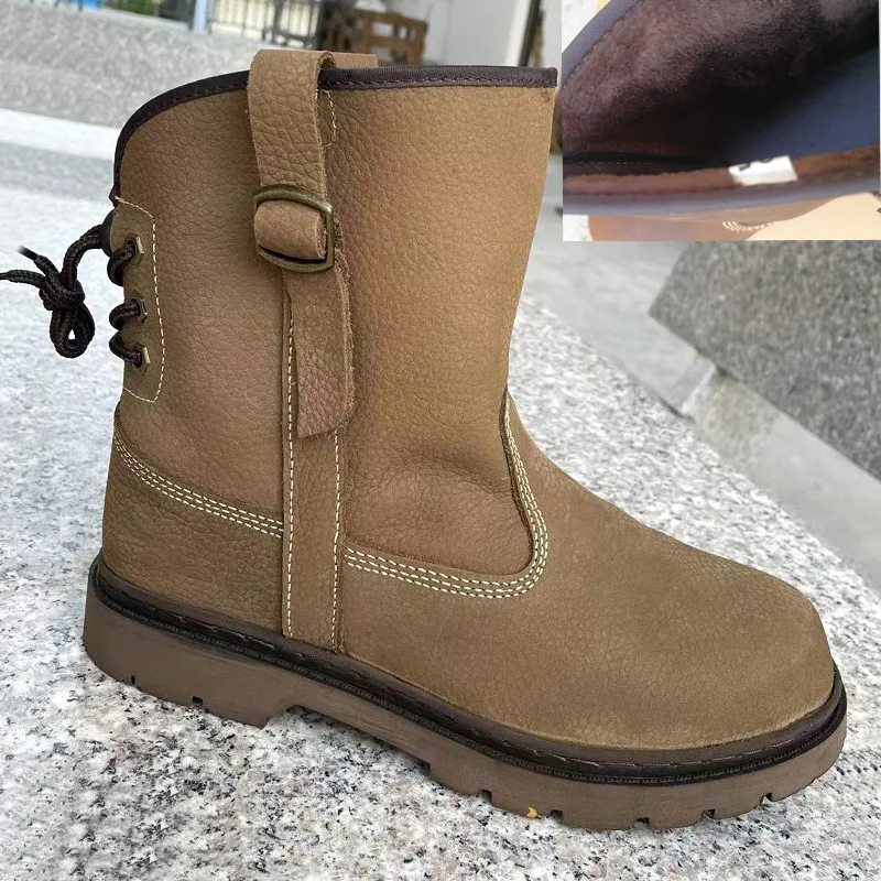 Careaymade-أحذية جلد طبيعي للنساء والرجال ، أحذية...