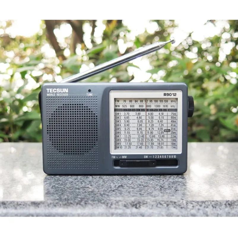 FM Radio VIKEFON R-9012 FM/AM/SW 12 Bands Rechargeable Portable Pocket High Sensitivity Receiver Mini