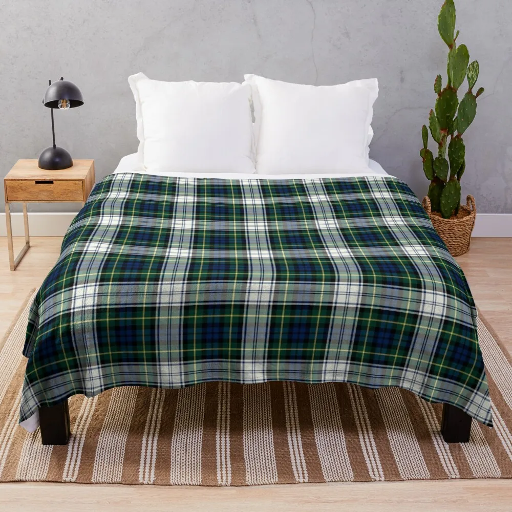 

Clan Gordon Dress Tartan Throw Blanket wednesday Soft Plaid