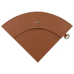 Waterproof PU Leather Coffee Filter Organizer - Dustproof Hand - Brewed Storage Solution (Chocolate)