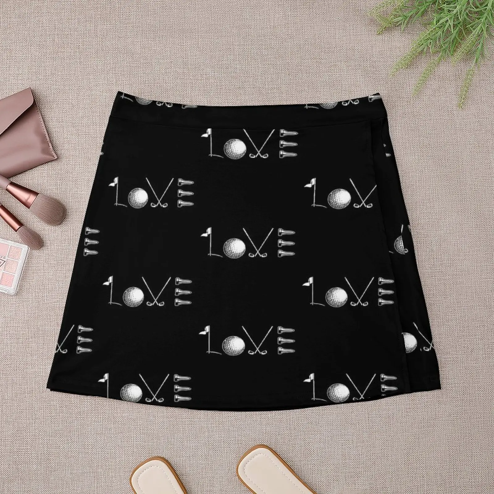Golf Love Golf Is Life Mini Skirt Short women′s skirts Woman skirts elegant social women's skirts
