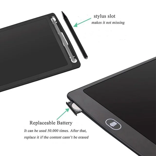 8.5 inch LCD Writing Tablet Drawing Board Kids Graffiti Sketchpad Toys Handwriting Blackboard Magic Drawing Board Toy Gift 3