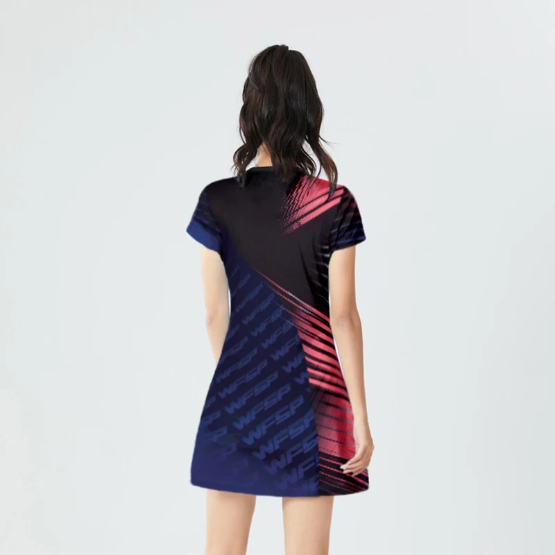 New Women Girls Sports Dress Inner shorts Ladies Tennis Dresses With Shorts Badminton Volleyball Clothes Gym Running Sportswear