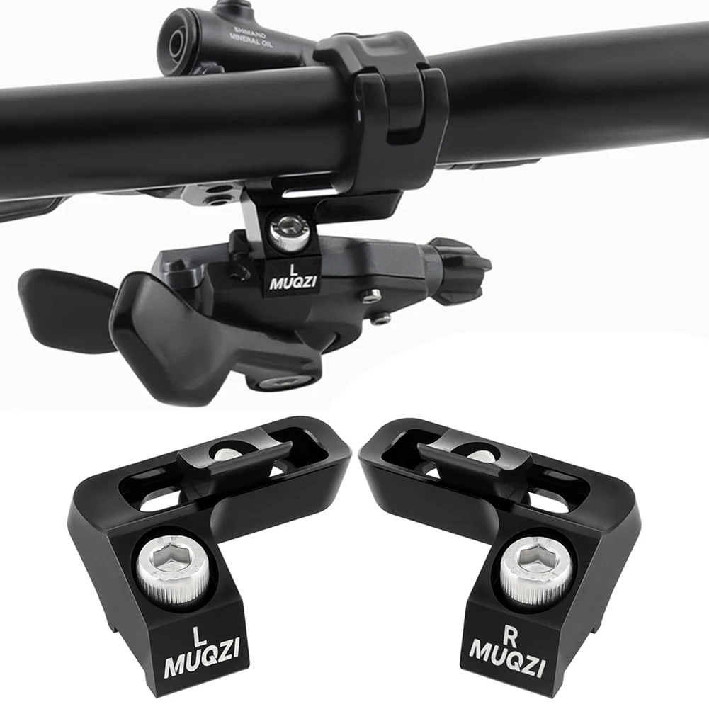 Bike Shifter Adapter Aluminum Alloy MTB Bike Shifter Mount Clamp Adjustable MTB Control Mount Clamp Cycling Parts