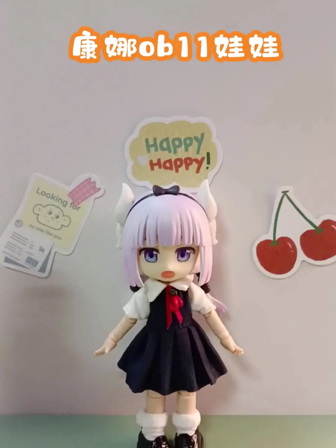 Ob11 1/12 Miss Kobayashi's Dragon Maid аниме KannaKamui BJD модель куклы костюм горничной командир