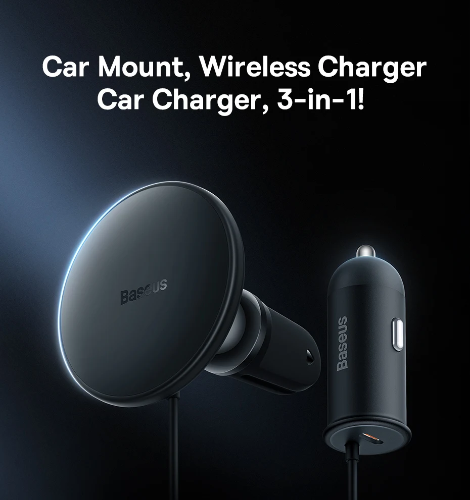 Buy Baseus CW01 Magnetic 40W Car Mount Wireless Charging Price In Pakistan available on techmac.pk we offer fast home delivery all over nationwide.