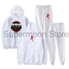 Roman Reigns OTC Merch Pullover Hoodies Jogger Pants Two Piece Set Sweatshirts+Sweatpants Women Men's Set 2