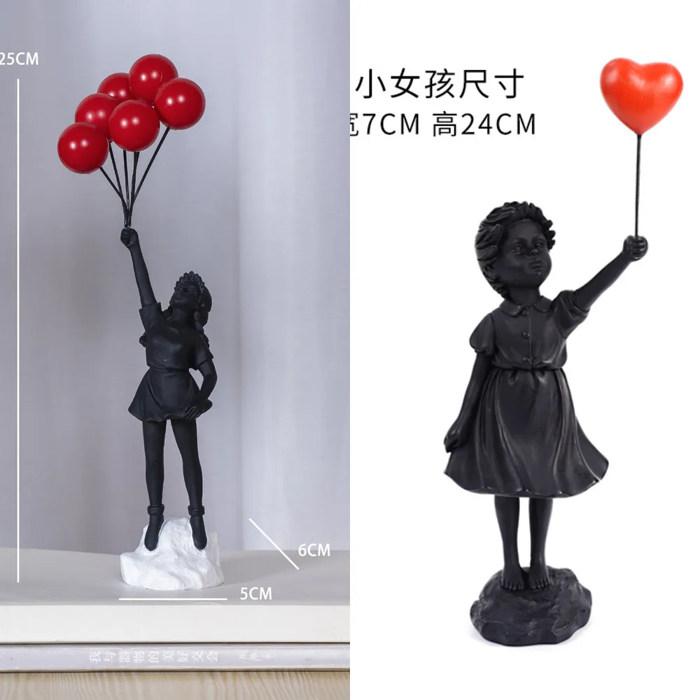 その他 MEDICOM TOY - Flying Balloons Girl Red Balloons Ver. Medicom Toy Flying balloon girl Red black Balloons Ver