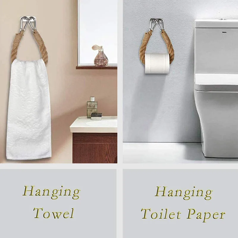 Rope Toilet Paper Holder