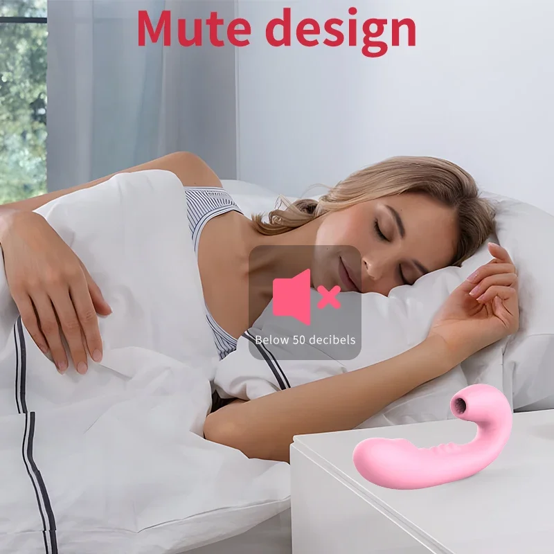 2 in 1 Licking Machine Clitoris Stimulator G-Spot Powerful Vibro Dildo Wand Female Clit Sucker Adult Sex Toys Vibrator for Women