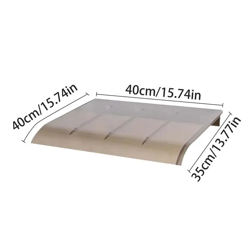 Household Clear Canopy Outdoor Rainproof Board Charging Pile Air Conditioner Outside the Door Canopy Rain and Sun Shelter shade cloth waterproof tarps rainproof cloth sunshade tent