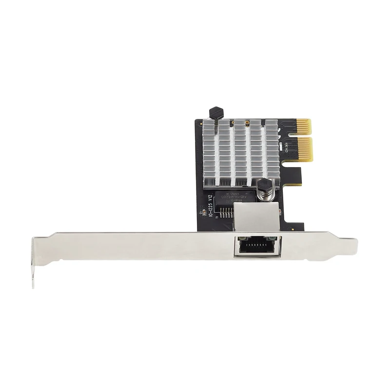 PCIe 2.5G 기가비트 이더넷 네트워크 카드 Intel I225 칩용 PCI Express 2.5Gb 네트워크 카드 100/1000M/2500M RJ45 네트워크 어댑터