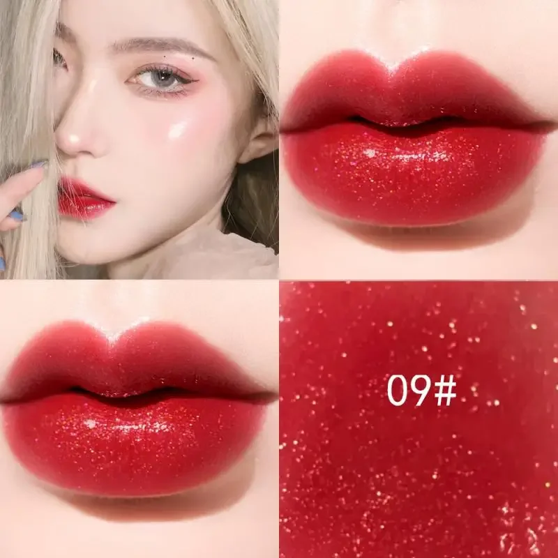 미니 리퀴드 립글로스, 붙지 않는 방수 벨벳 매트 립스틱, 립글로스 화장품 메이크업, TSLM2, 24 시간 지속, 10 가지 색상