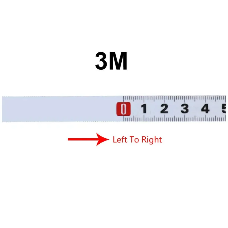 Stainless Steel Self-Adhesive Metric Tape Measure – Rust-Proof and Wear-Resistant Ruler (1-5m)