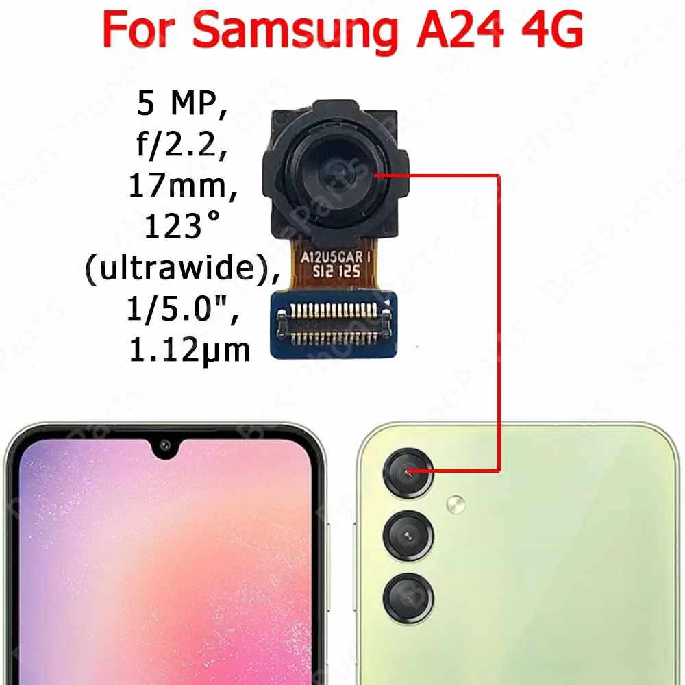 Premium Rear Camera Module Replacement with Flex Cable for Samsung Galaxy Smartphones