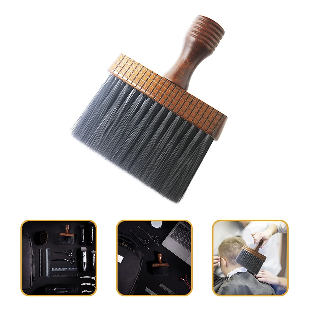 

Practical Neck Cleaning Brush Broken Hair Brush Neck Duster for Barber