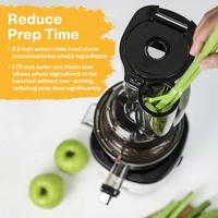 Kuvings Whole Slow Juicer REVO830W Cold Press Masticating Juicer Machine | Extra Wide 88mm & 48mm Food Chutes 2