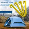 5Pcs Ground Stakes Convenient Abrasion Resistant Ground Spike Lightweight Tent Spike