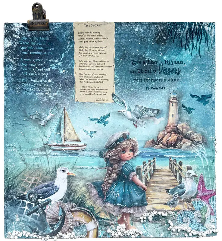 Sea Lighthouse Shell Hope Blister Metal Cutting Die Silicone Stamp Scrapbook Stencil Photo Album DIY Paper Embossing