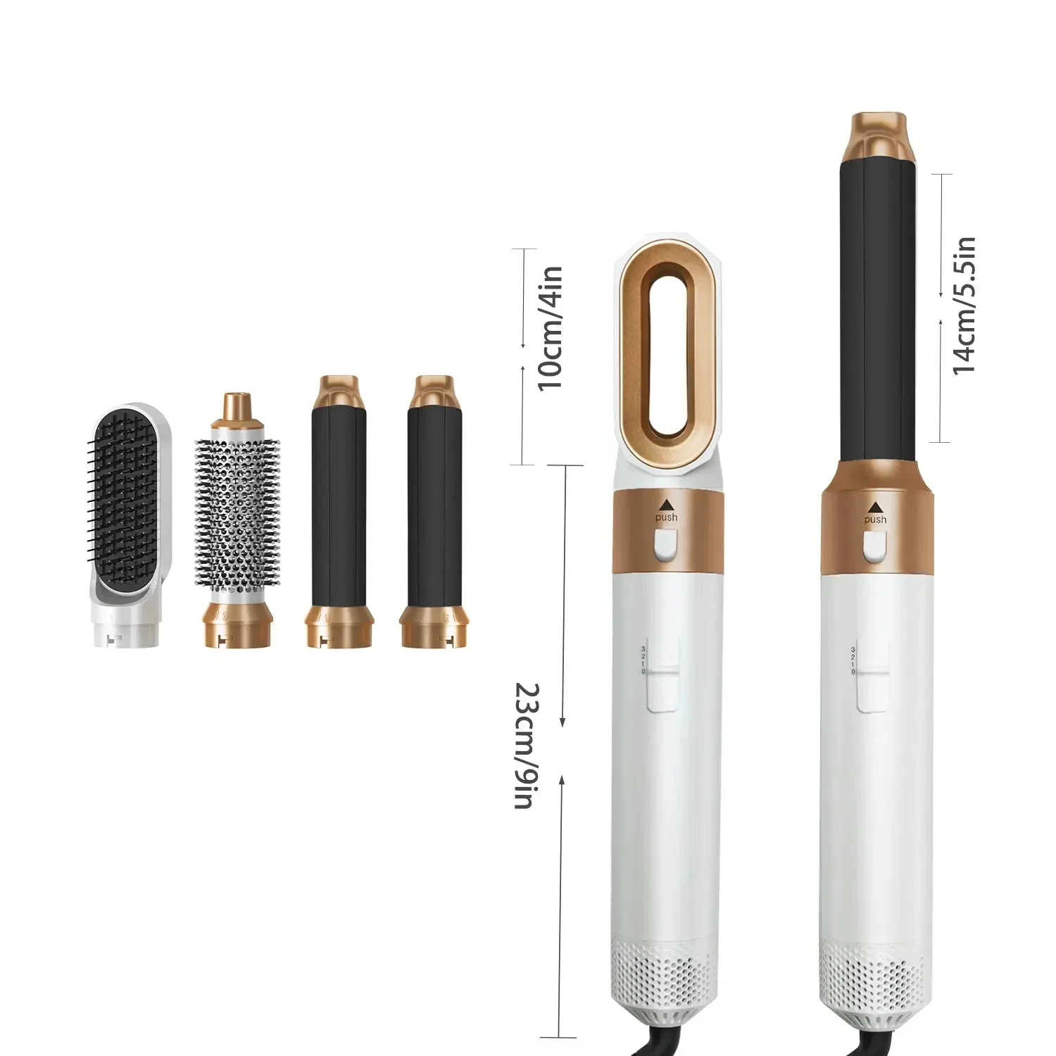 5 in 1 Hair Curler Set for Professional Styling