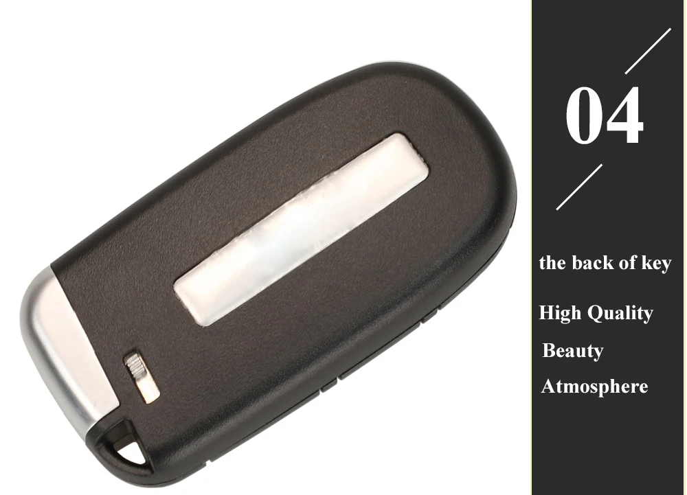 Keyforkess 2/3/4/5 pulsante Smart Remote Key Fob Fob 433MHz per Jeep Grand Cherokee 2013-2020 ID46 pcf7945 7953 portachiavi auto - Sb775675f275441539fe62489710356f7v