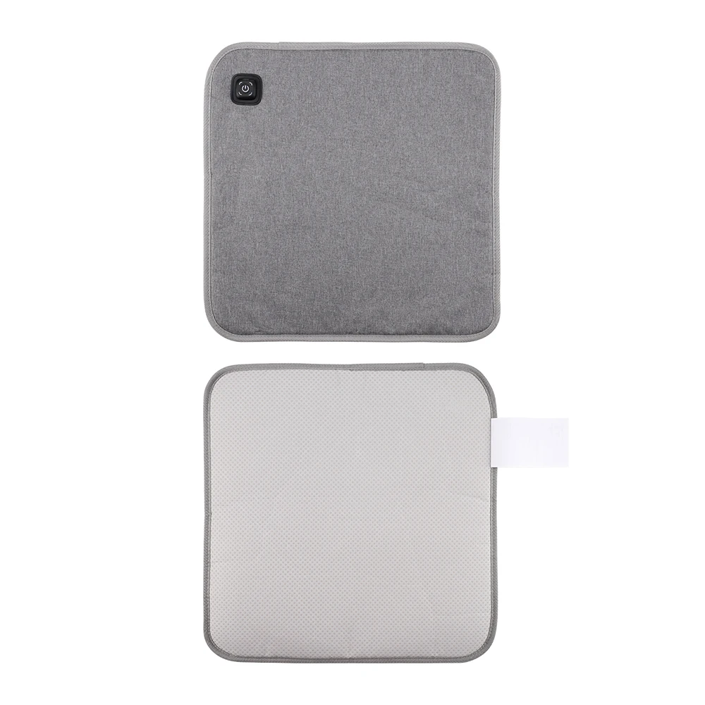 USB Heated Seat Pad Car Home Office Outdoor Camping Winter Warming Chair Cushion