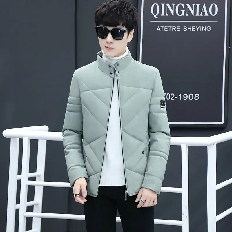 thumbnail image 1 of Parkas Bordado Hombre Abrigo Acolchado Chaquetas De Plumas Para Hombre Acolchado Inter Especial Estilo Coreano Reseñas De Ropa Muchas Prendas Acolchadas, 1 of 5