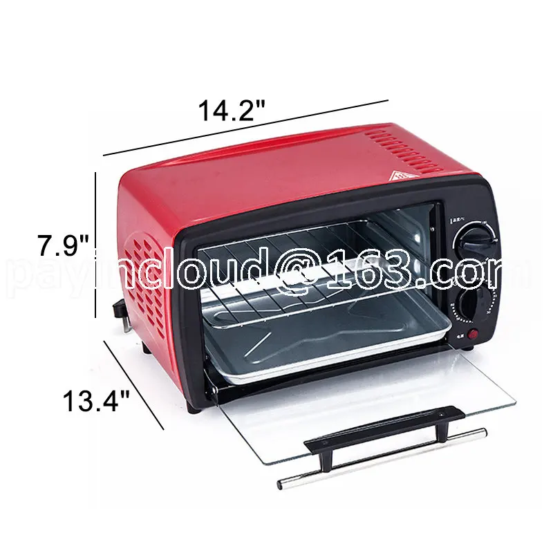 

Oven 900W 220V Mini Oven Multifunctictional Household Electric Oven Intelligent Timing Kitchen Baking Toaster Grilled Chicken