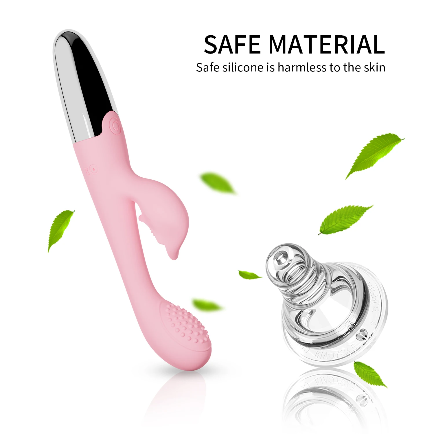 10 velocità vibratori bacchetta magica silicone G-spor Masurbaion giocattoli per delfino vibrazione AV malato giocattolo del sesso donne eroiche_voghion.com