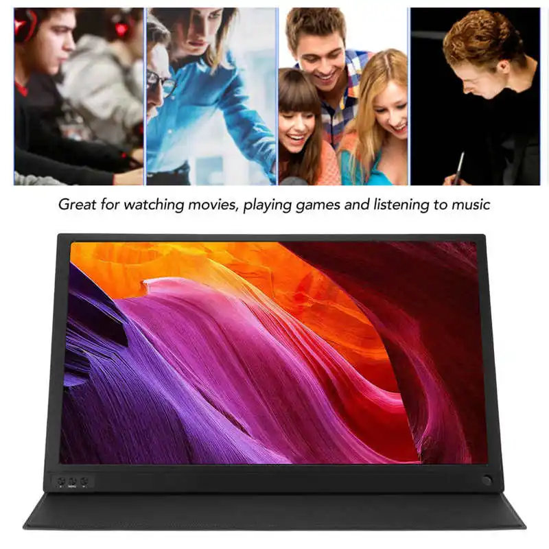 1080P IPS ޴ , PS3, PS4, ޴ PC ƮϿ, CŸ USB ȣȯ, 15.6 ġ