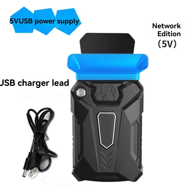 Vacuum Portable Laptop Cooler Air Extract Blowing Cooling Fan USB Cooler For 15 15.6 17 Inch Laptop Speed Adjustable