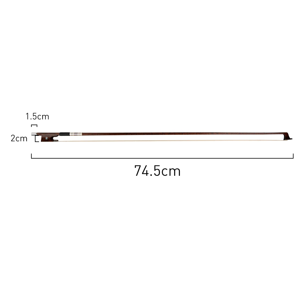 LOOK Handcraft Professional Violin Bow Master Snakewood Bow 4/4 Violin Bow W/Snakewood Frog Mongolian Horsehair Fast Response