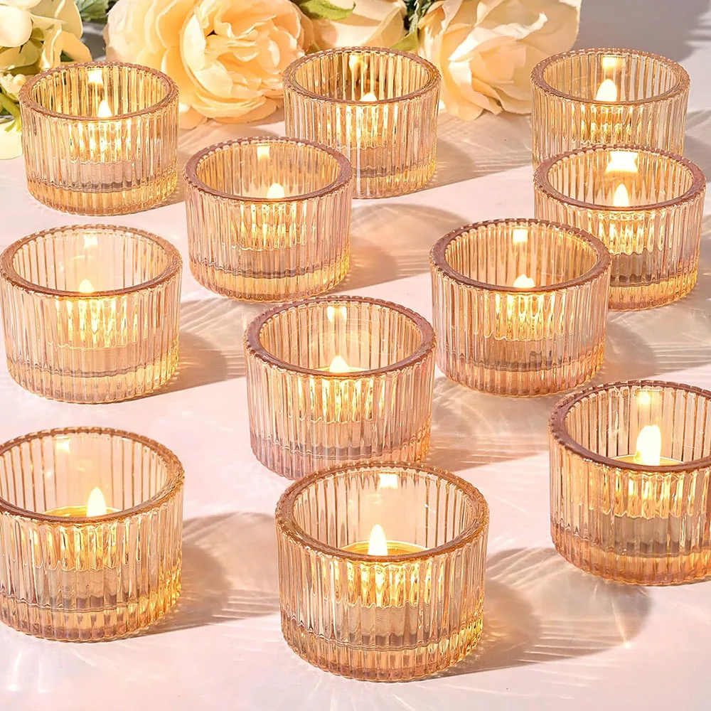 Tealight Gold Candle Holder