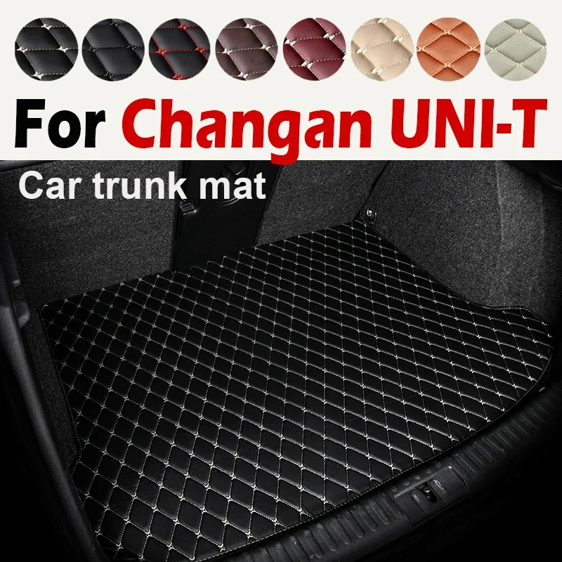 Per Changan Uni-T Uni T 2020 2021 Car Main Bottom Trunk Mat Interni Single Cargo Liner Protection Pad Anti-Dirty Carpet Cover