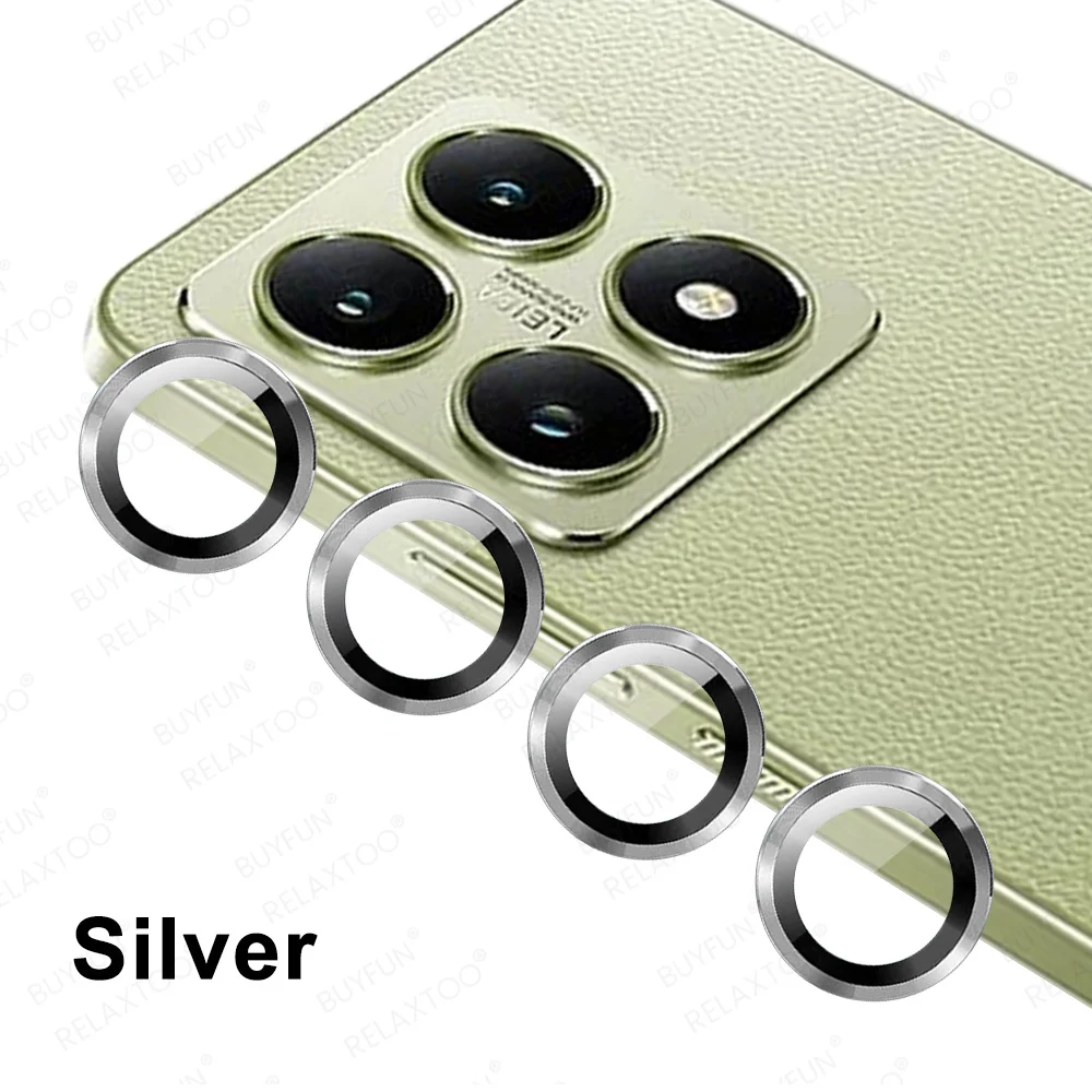 Enhanced Camera Protector with 9H Tempered Glass and Metal Ring – Premium Smartphone Case Accessory