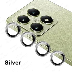 Protecteur d'objectif de caméra amélioré avec verre trempé 9H et anneau en métal – Accessoire premium pour étui de smartphone