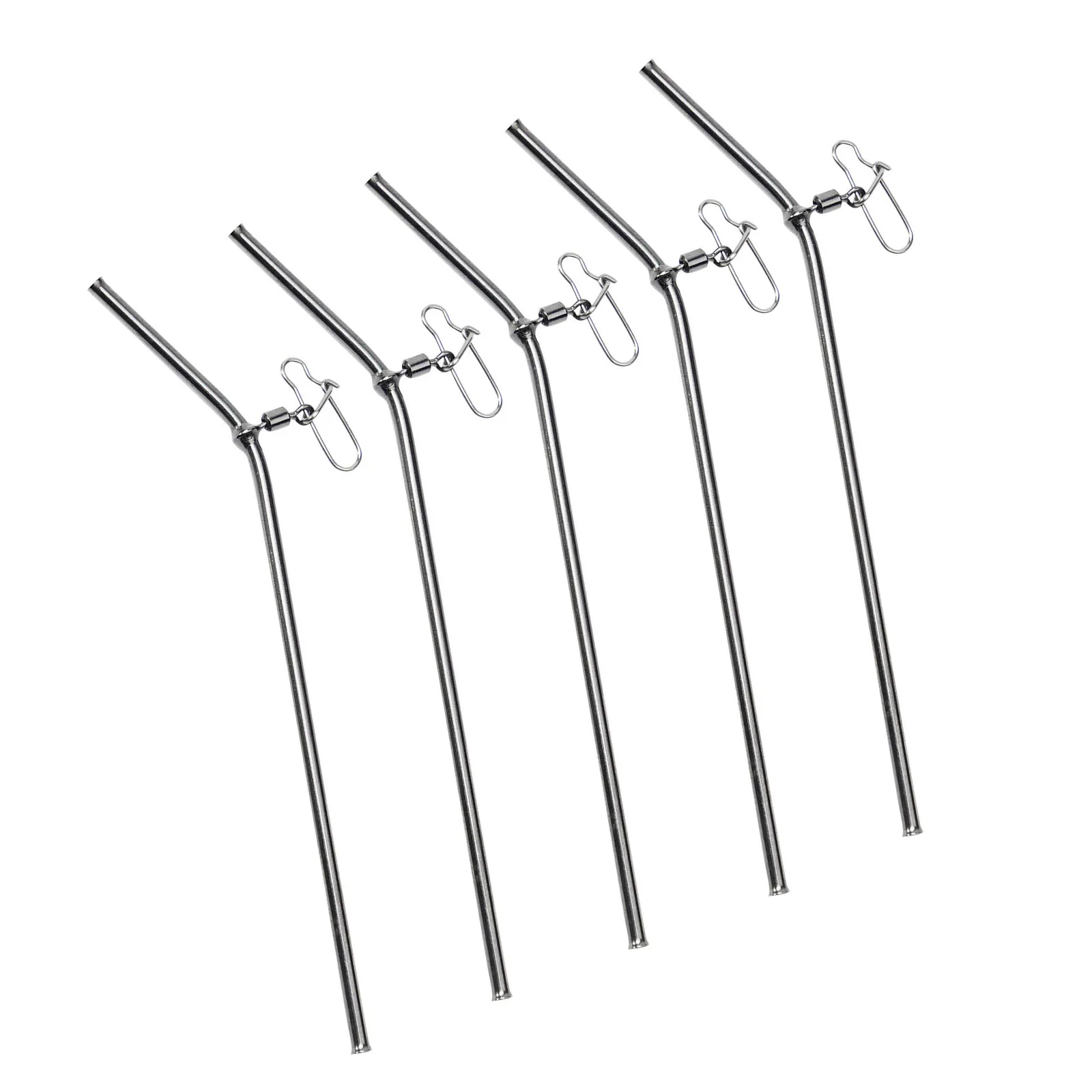 5 Stück Angel waage Anschlüsse 50mm 70mm 90mm kleine Art Messing rohr Fisch gerät Anti Tangle Pesca Iscas Werkzeuge Zubehör n e w