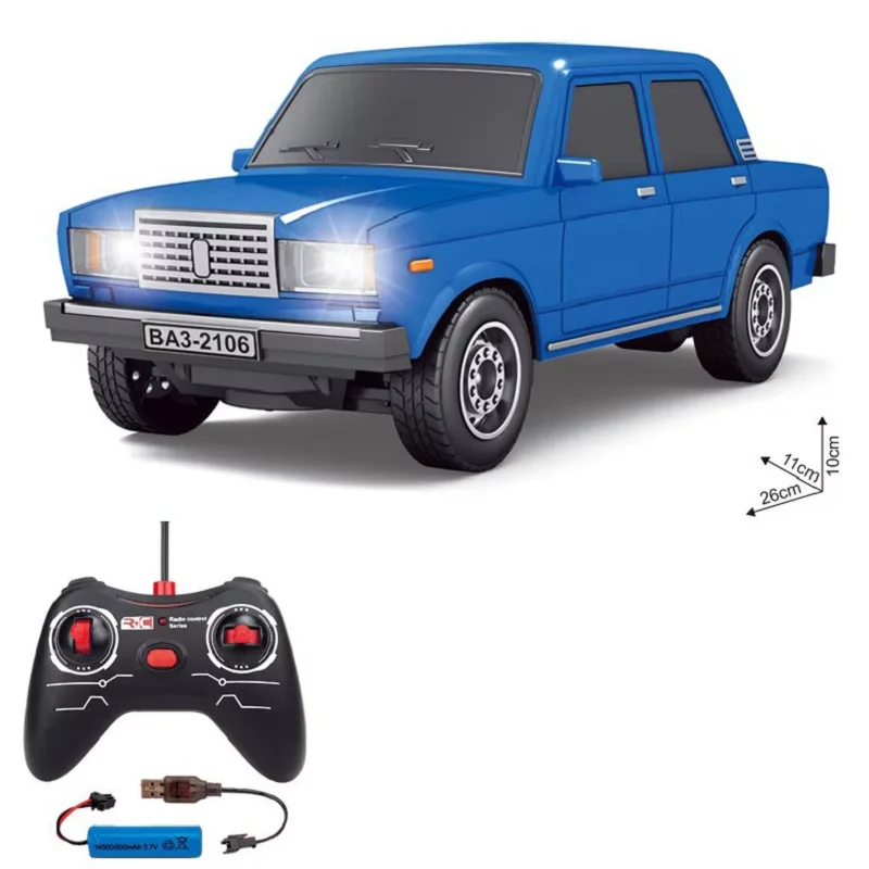 1: 12 Remote Control Car With Light Wireless Control Simulation Ladaniva Russian Car Model Children Toy Car_voghion.com
