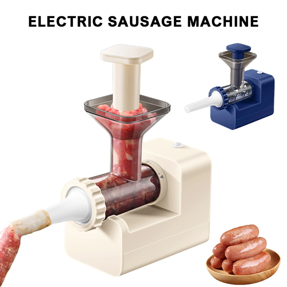 Sausage Stuffing Machine 220V Electric Sausage Machine for Household and Commercial Use Fully Automatic