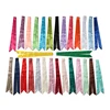 New Small Silk Scarf Narrow Thin Satin Scarves Neck Tie Handle Bag Ribbons Headband Thin Solid Color Long Scarf Multifunctional 1