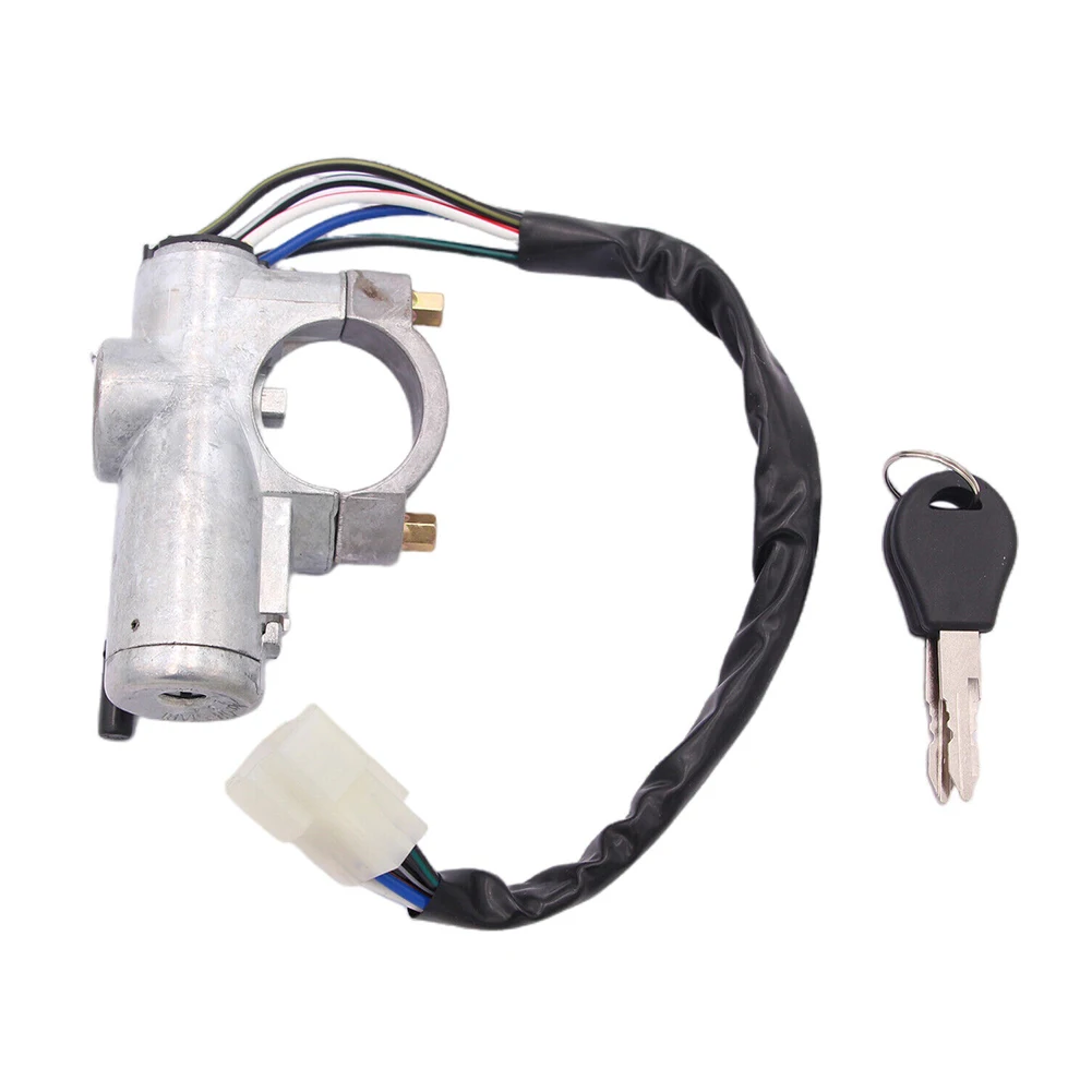 Car key blank remote Ignition Switch W/ Lock Cylinder Nissan 86-94 D21 95-96 Pickup Pathfinder Nissan D21 M.T 90-94 Automobile Accessories