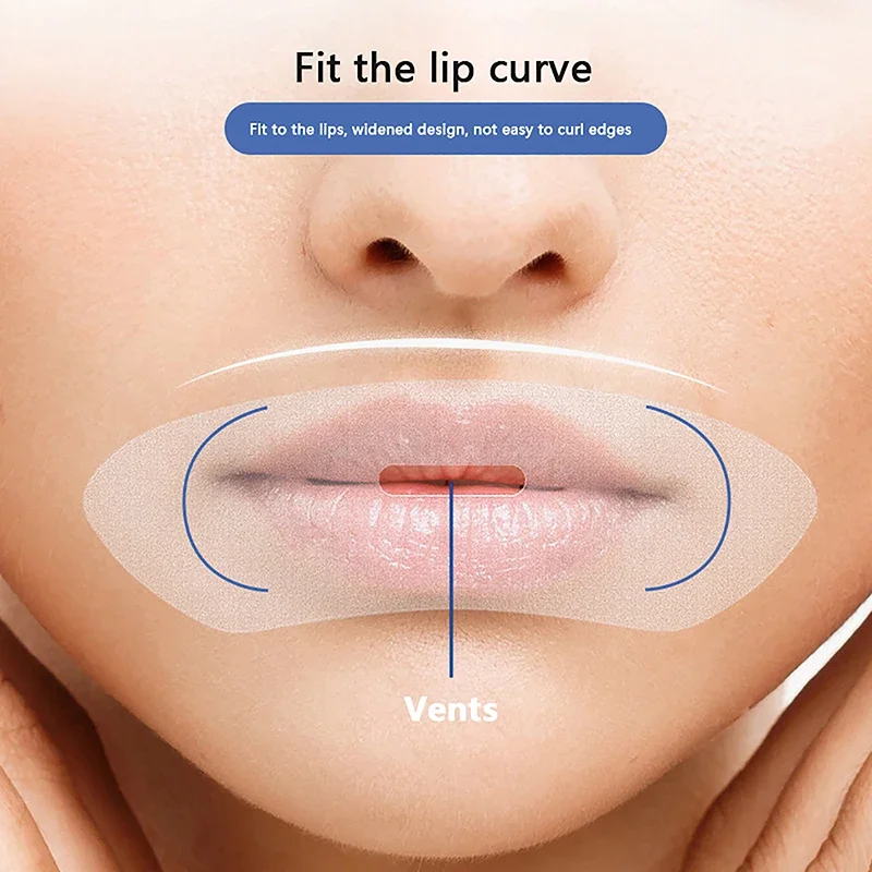 CNKESS wholesale 30Pcs Anti Snoring Sleep Strips Sticker Gentle Less Mouth Seal Tape Stop Snore Mouth Correction Sticker Tape 2