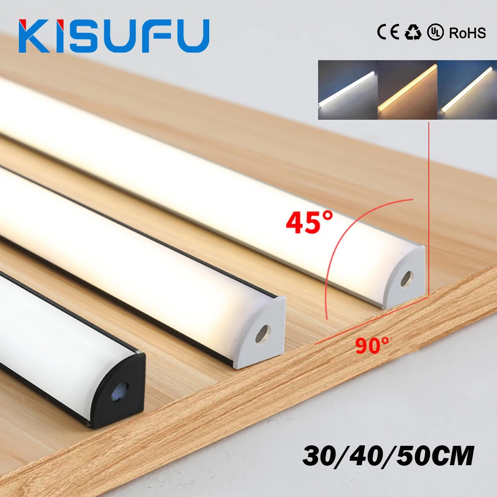 12V LED 캐비닛 램프 알루미늄 30cm 40cm 50cm LED 바 캐비닛 조명 ..