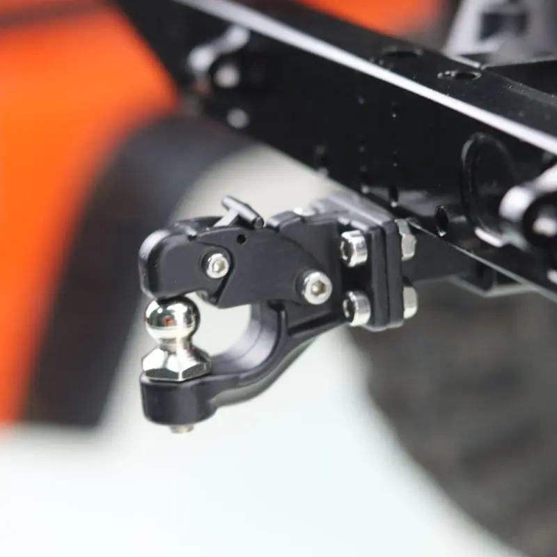 Rc Metal Trailer Hook Connector Coupler For 1/10 Rc Crawler Car Traxxas Trx4 Bronco Rc4Wd D90 D110 Axial Scx10 90046 Jimny G500