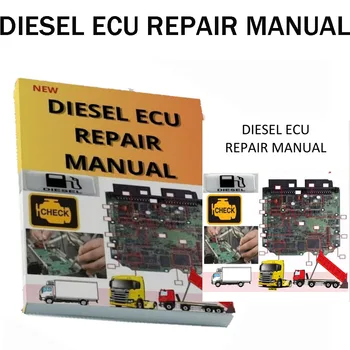 DIESEL ECU REPARAZIONE MANUALE Strumenti di apprendimento diagnostico per auto SMD Simulatore centrale digitale EPROM TEST Progranaggiamento ECU Insegnamento File PDF
