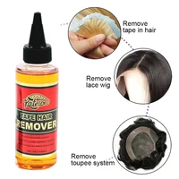 118Ml Tape Hair Remover Solvent Large Bottle Wig Glue Remover For Scalp Hair Systems Gentle Remover For Salon Fit Most Adhesives 2